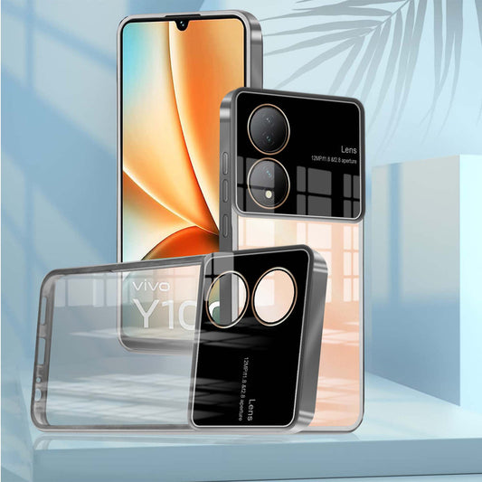 Lens Camera Protection Chrome Case For Vivo Y100