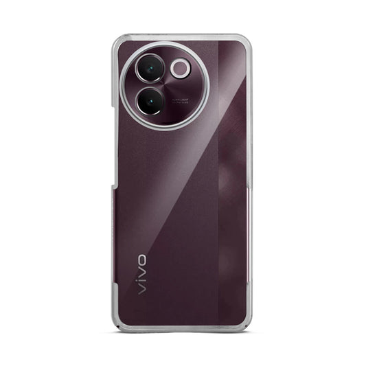 Crystal Clear Premium Shiny Edges Hard Back Case For Vivo V30e 5G