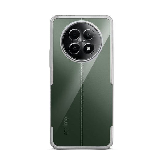 Crystal Clear Premium Shiny Edges Hard Back Case For Realme 12 5G