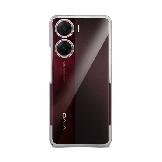 Crystal Clear Premium Shiny Edges Hard Back Case For Vivo V29e 5G