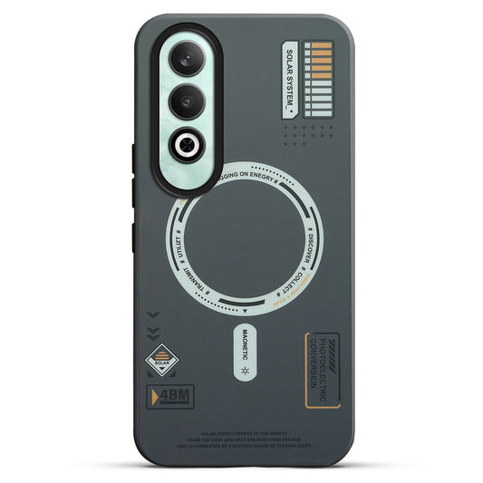 Mechanical Circuit Print Hard Back Cover For OnePlus Nord CE 4 5G