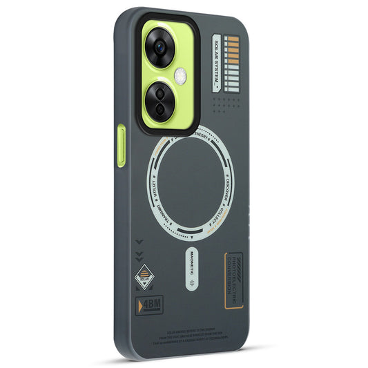 Mechanical Circuit Print Hard Back Cover For OnePlus Nord CE 3 Lite 5G