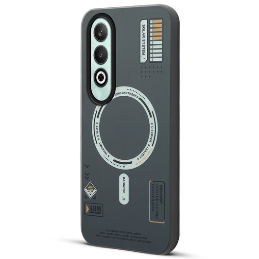 Mechanical Circuit Print Hard Back Cover For OnePlus Nord CE 4 5G