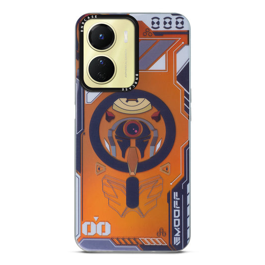 Colorful Reflective Circuit Prints Hard Back Protector Case For Vivo Y16