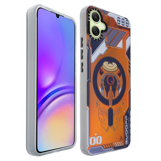 Colorful Reflective Circuit Prints Hard Back Protector Case For Samsung A05