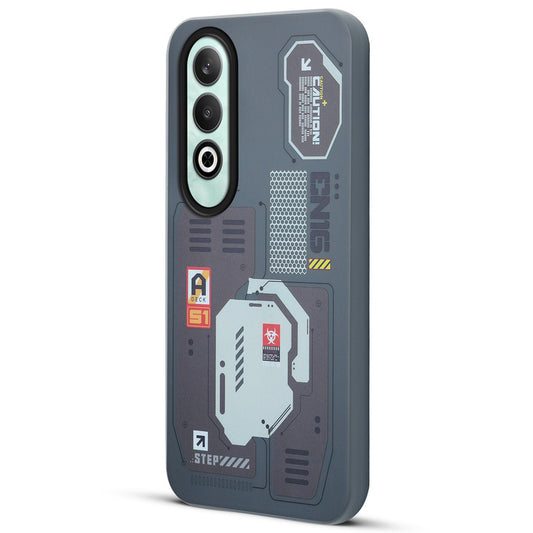 Mechanical Circuit Print Hard Back Cover For OnePlus Nord CE 4 5G