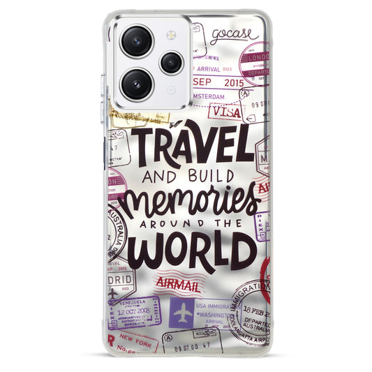 Wrinkle & Artistic Wave Printed Phone Case For Redmi 12 4G