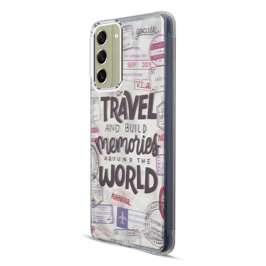 Wrinkle & Artistic Wave Printed Phone Case For Samsung S21 FE 5G