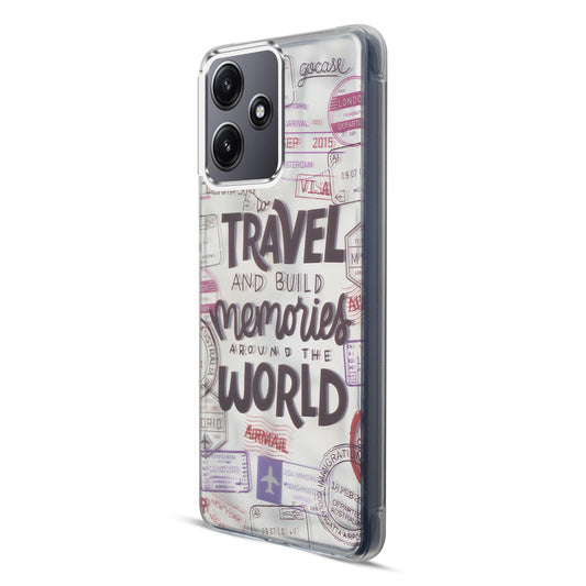 Wrinkle & Artistic Wave Printed Phone Case For Redmi 12 5G