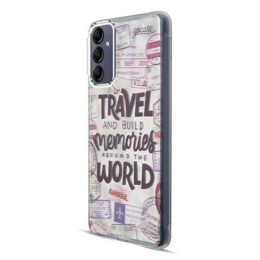 Wrinkle & Artistic Wave Printed Phone Case For Samsung A14 5G