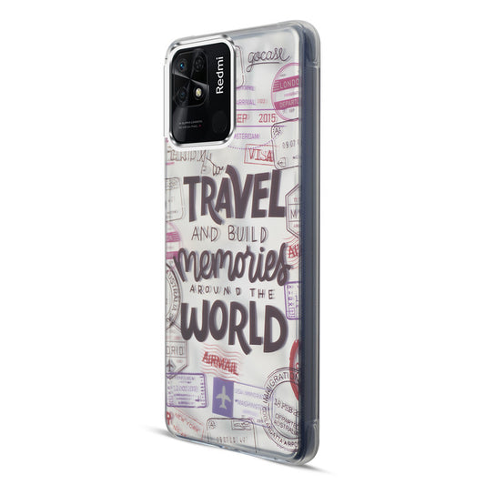 Wrinkle & Artistic Wave Printed Phone Case For Redmi 10C