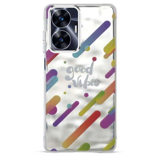 Wrinkle & Artistic Wave Printed Phone Case For Realme C55