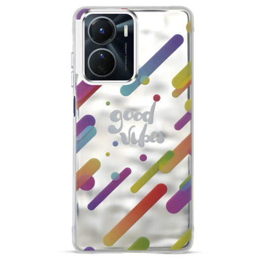 Wrinkle & Artistic Wave Printed Phone Case For Vivo Y16