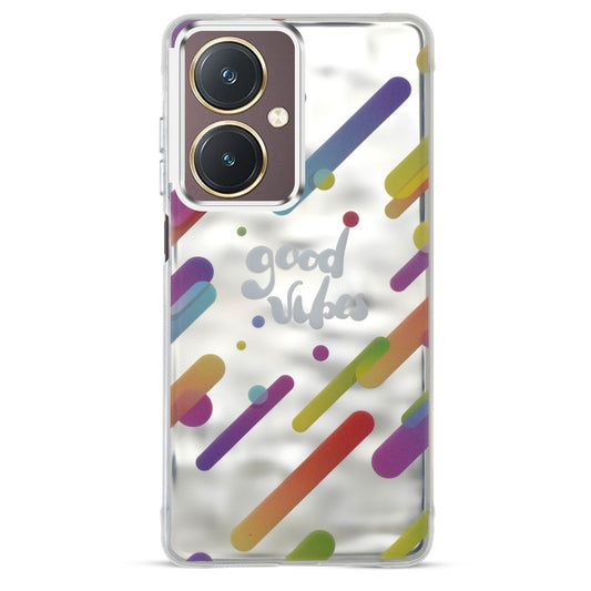 Wrinkle & Artistic Wave Printed Phone Case For Vivo Y27 4G