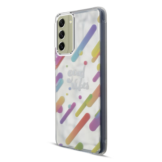 Wrinkle & Artistic Wave Printed Phone Case For Samsung S21 FE 5G