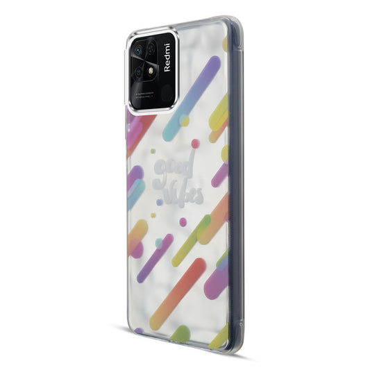 Wrinkle & Artistic Wave Printed Phone Case For Redmi 10C