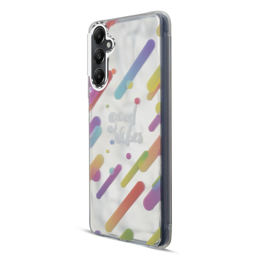 Wrinkle & Artistic Wave Printed Phone Case For Samsung A15 5G