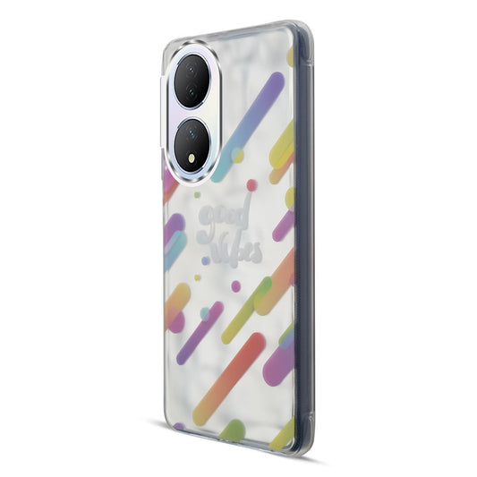 Wrinkle & Artistic Wave Printed Phone Case For Vivo Y100