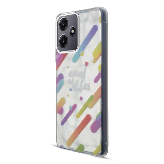 Wrinkle & Artistic Wave Printed Phone Case For Redmi 12 5G