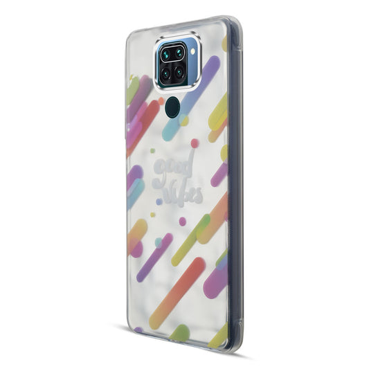 Wrinkle & Artistic Wave Printed Phone Case For Redmi Note 9