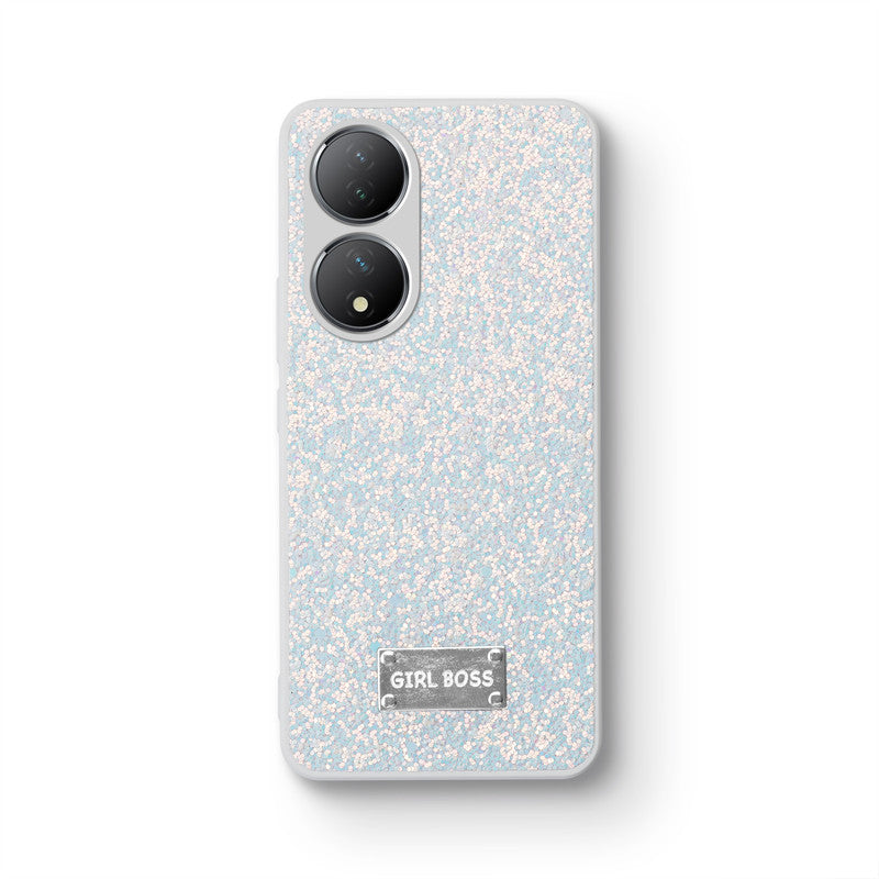 Sparkling Glitter Sequin Case with Camera Shield Back Cover For Vivo Y100