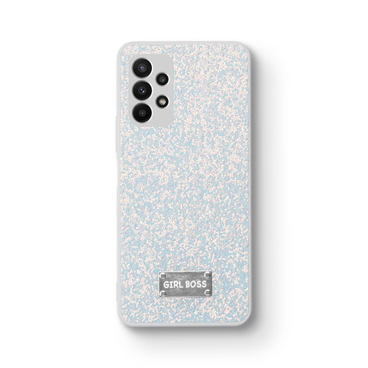 Sparkling Glitter Sequin Case with Camera Shield Back Cover For Samsung A23 4G