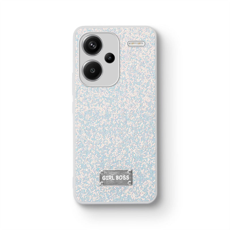 Sparkling Glitter Sequin Case with Camera Shield Back Cover For Redmi Note 13 Pro Plus 5G