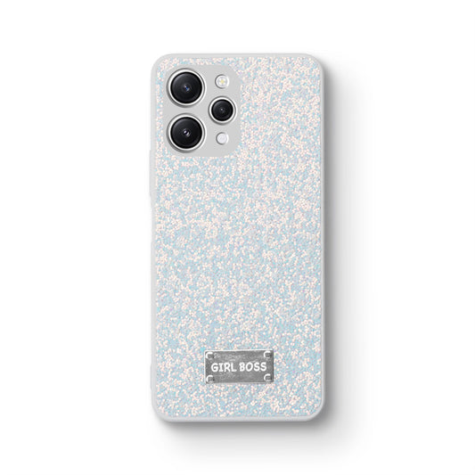 Sparkling Glitter Sequin Case with Camera Shield Back Cover For Redmi 12 4G