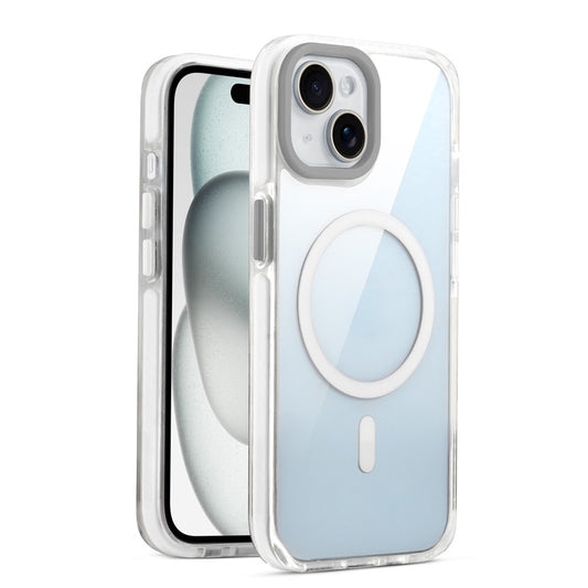 GripLine Frame Ultra-Slim Bumper with MagSafe Compatibility Phone Cover For Apple iPhone 15