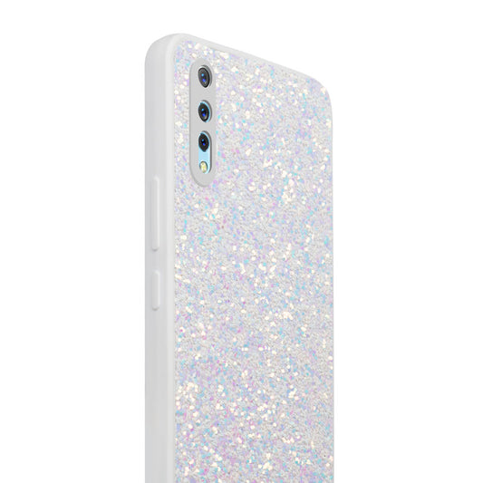 Sparkling Glitter Sequin Case with Camera Shield Back Cover For Vivo S1