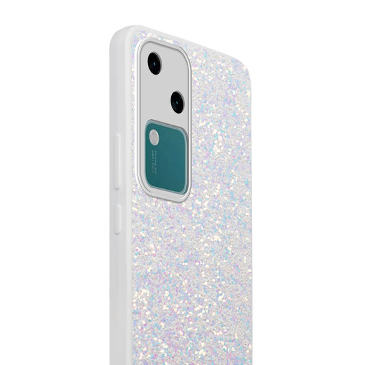 Sparkling Glitter Sequin Case with Camera Shield Back Cover For Vivo V30 5G