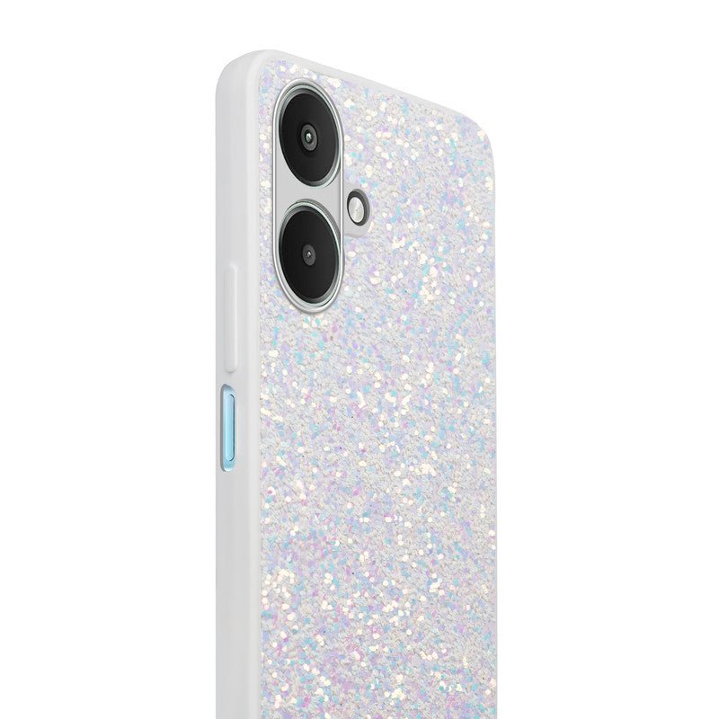 Sparkling Glitter Sequin Case with Camera Shield Back Cover For Poco M6 5G