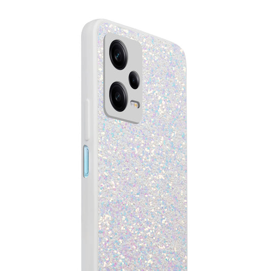 Sparkling Glitter Sequin Case with Camera Shield Back Cover For Redmi Note 12 5G