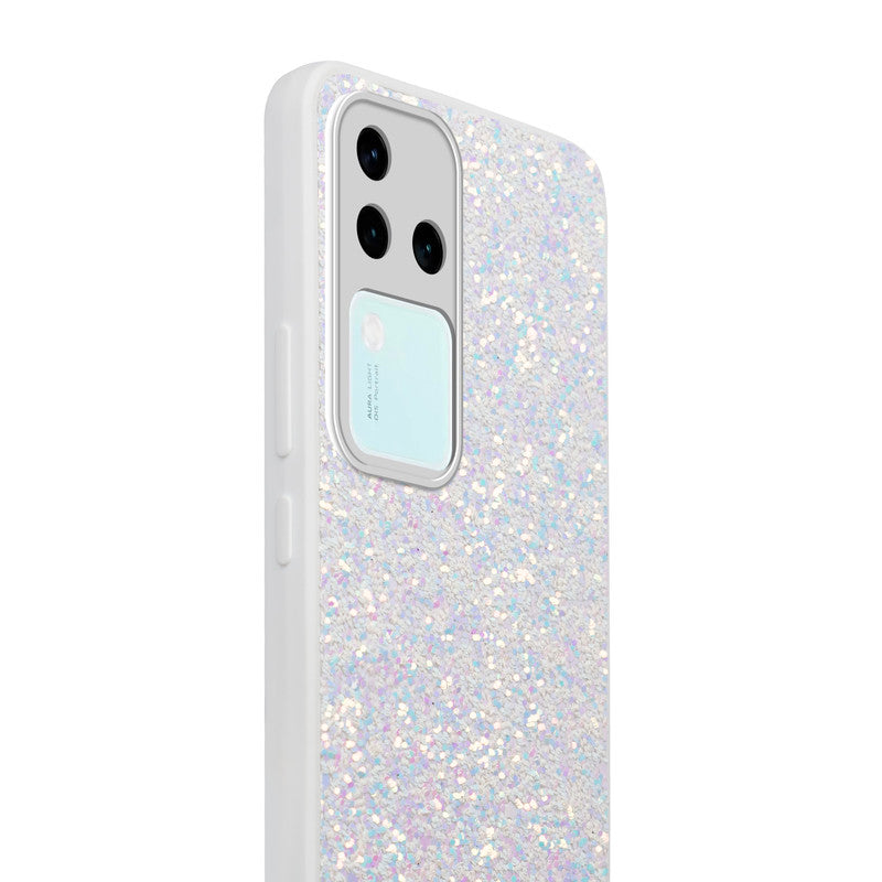 Sparkling Glitter Sequin Case with Camera Shield Back Cover For Vivo V30 Pro 5G
