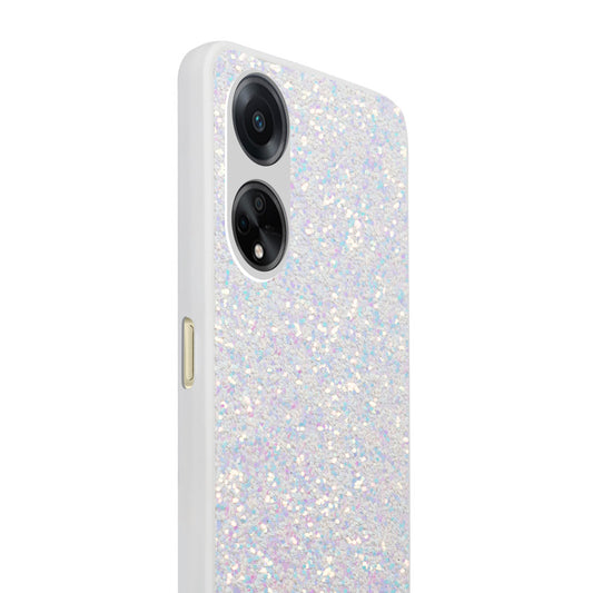 Sparkling Glitter Sequin Case with Camera Shield Back Cover For Oppo F23 5G