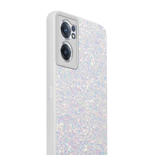 Sparkling Glitter Sequin Case with Camera Shield Back Cover For OnePlus Nord CE 2 5G