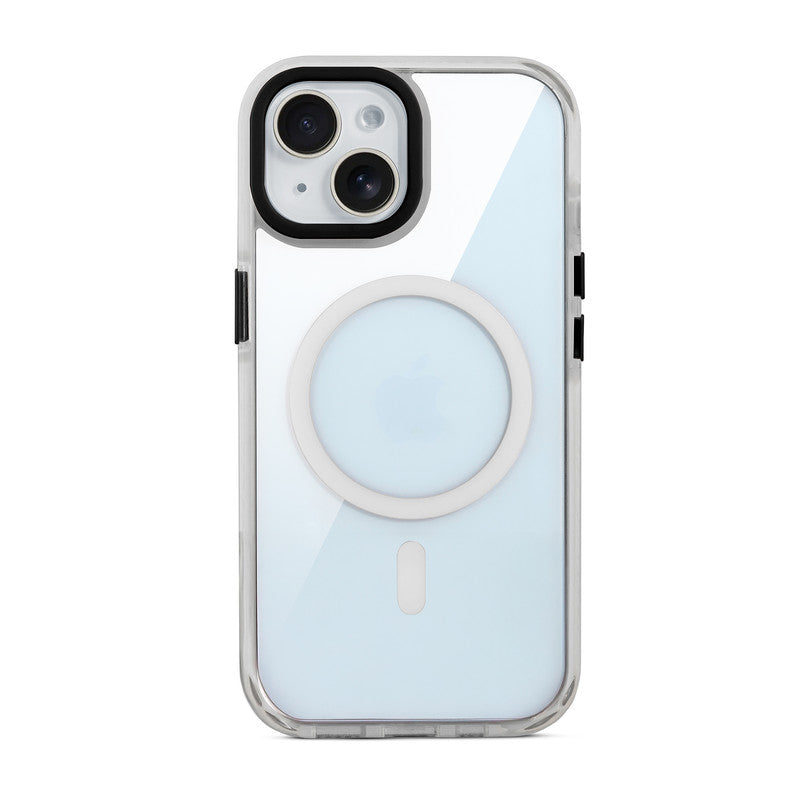 Clear MagSafe Bumper Case with Shockproof Edges for Apple iPhone 14
