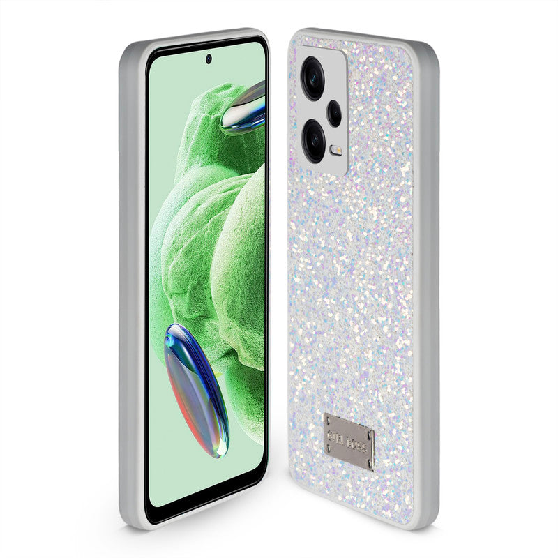 Sparkling Glitter Sequin Case with Camera Shield Back Cover For Poco X5 5G