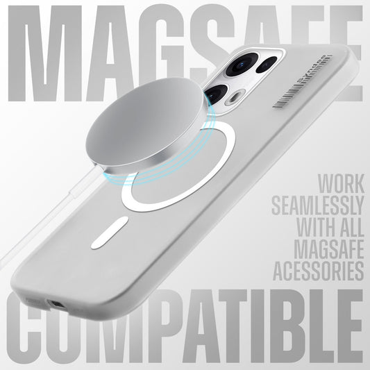 New Sleek Matte MagSafe Case For Oppo Reno 13 Pro 5G