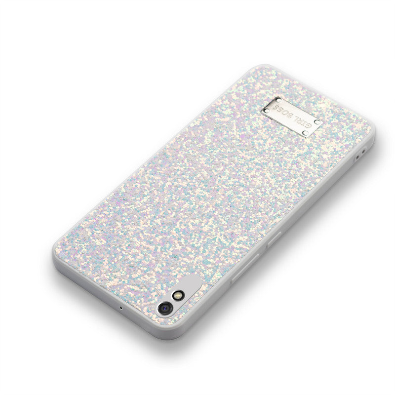 Sparkling Glitter Sequin Case with Camera Shield Back Cover For Redmi 9A