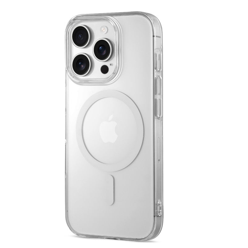 Colored Transparent Anti-Yellowing Wireless Charging Support Case For Apple iPhone 15 Pro Max