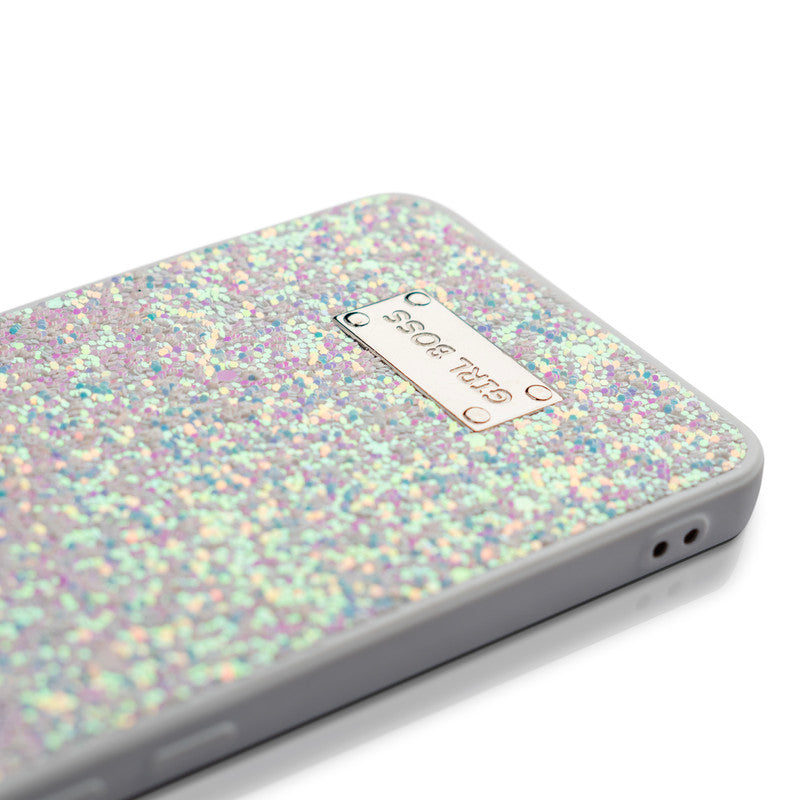 Sparkling Glitter Sequin Case with Camera Shield Back Cover For Samsung M34 5G