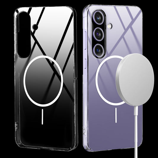 Crystal Clear Hard Back Anti-Yellowing with MagSafe Compatibility Phone Case For Samsung A56 5G