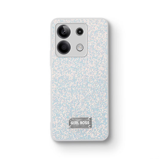 Sparkling Glitter Sequin Case with Camera Shield Back Cover For Redmi Note 13 5G