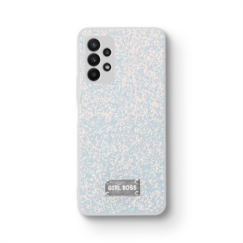 Sparkling Glitter Sequin Case with Camera Shield Back Cover For Samsung A23 5G