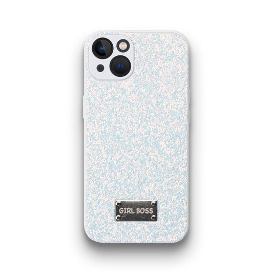 Sparkling Glitter Sequin Case with Camera Shield Back Cover For Apple iPhone 13