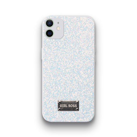 Sparkling Glitter Sequin Case with Camera Shield Back Cover For Apple iPhone 12