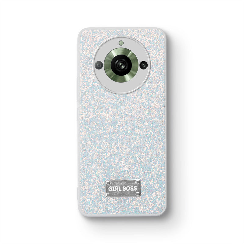 Sparkling Glitter Sequin Case with Camera Shield Back Cover For Realme 11 Pro 5G