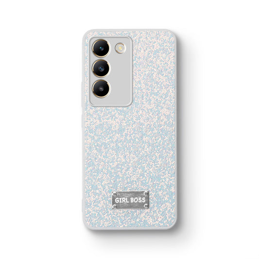 Sparkling Glitter Sequin Case with Camera Shield Back Cover For Vivo T3 5G