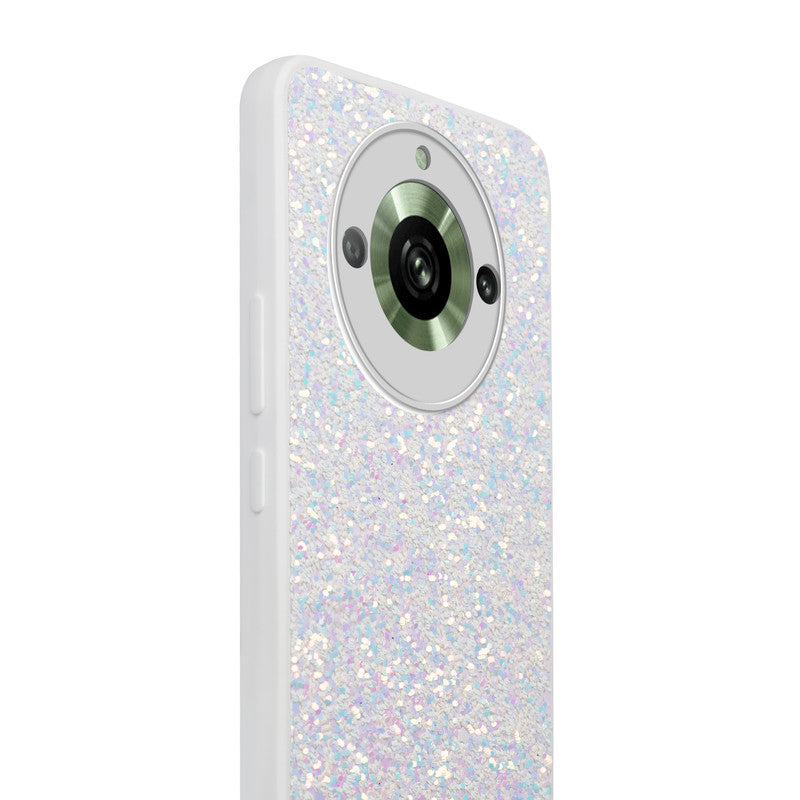 Sparkling Glitter Sequin Case with Camera Shield Back Cover For Realme 11 Pro 5G